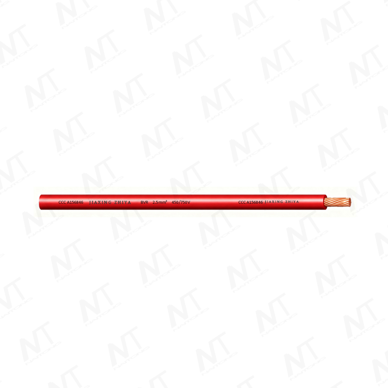 Cable aislante flexible de un solo núcleo BVR 450/750V para cable