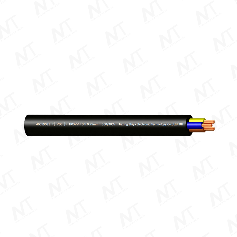 Cable de funda blanda redonda VDE H03VV-F