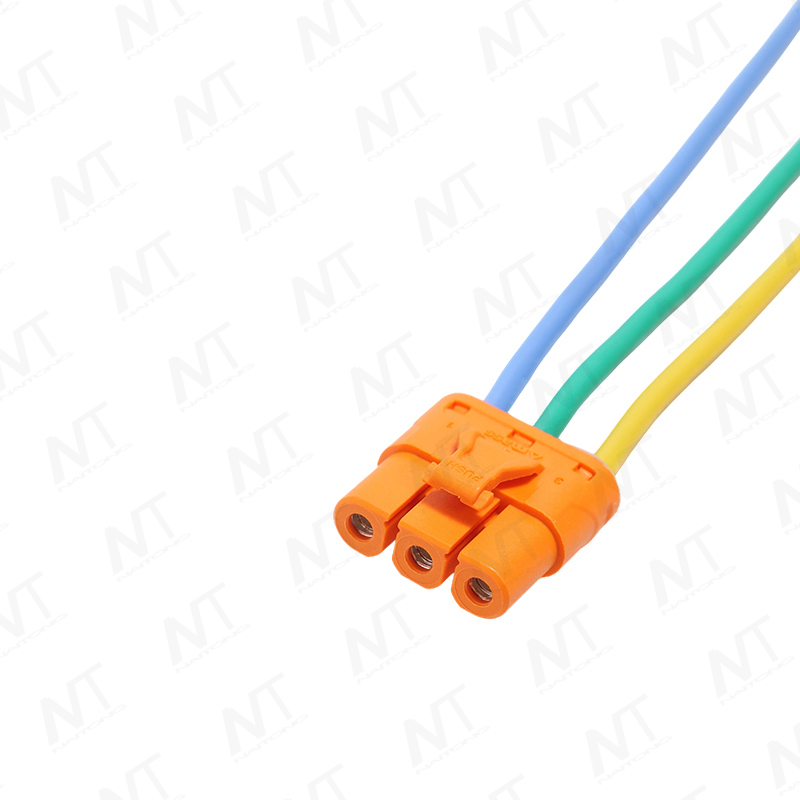 Arnés de cable de conexión de batería de alta corriente hembra de 3 pines Amass LCC30-F