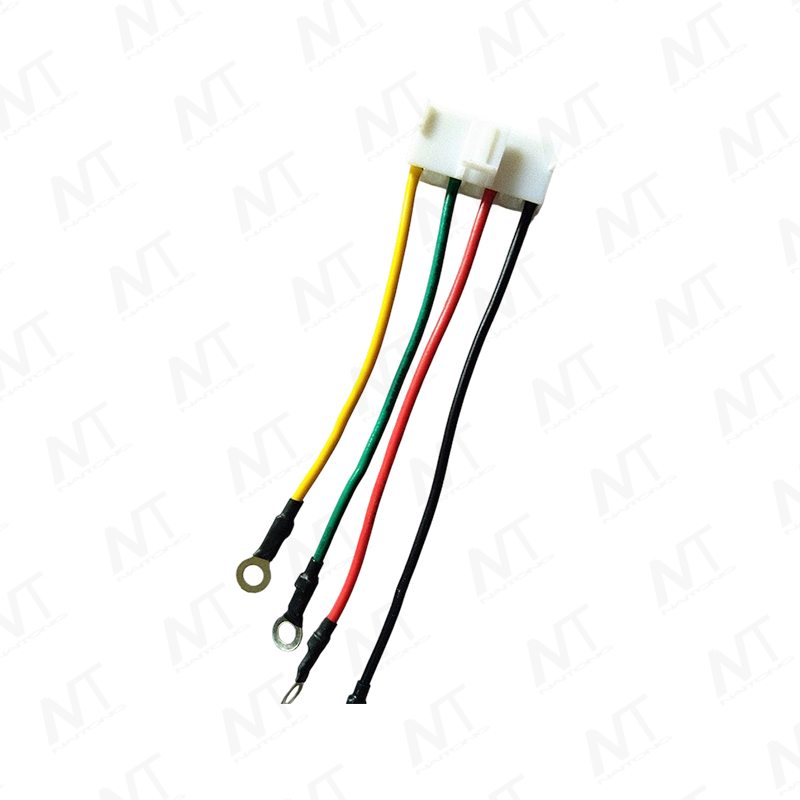 Conector HB de 4 pines a arnés de cable terminal de tierra de anillo tipo O