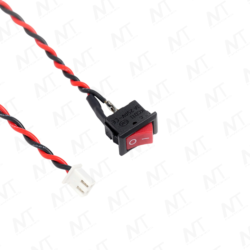 Alambre retorcido de pasador XH2 con arnés de control de interruptor basculante