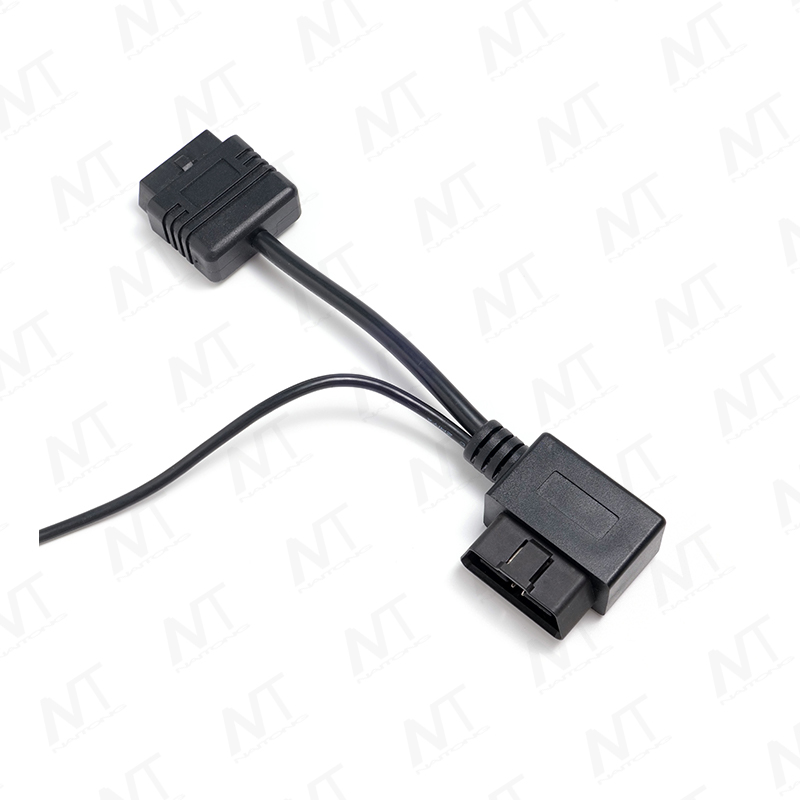 Cable de diagnóstico extendido OBD2 de tipo macho a tipo Y