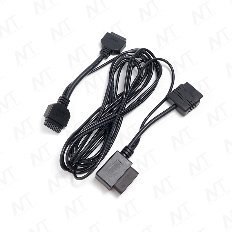 Cable de diagnóstico extendido OBD2 de tipo macho a tipo Y Cable de diagnóstico extendido OBD2 de tipo macho a tipo Y