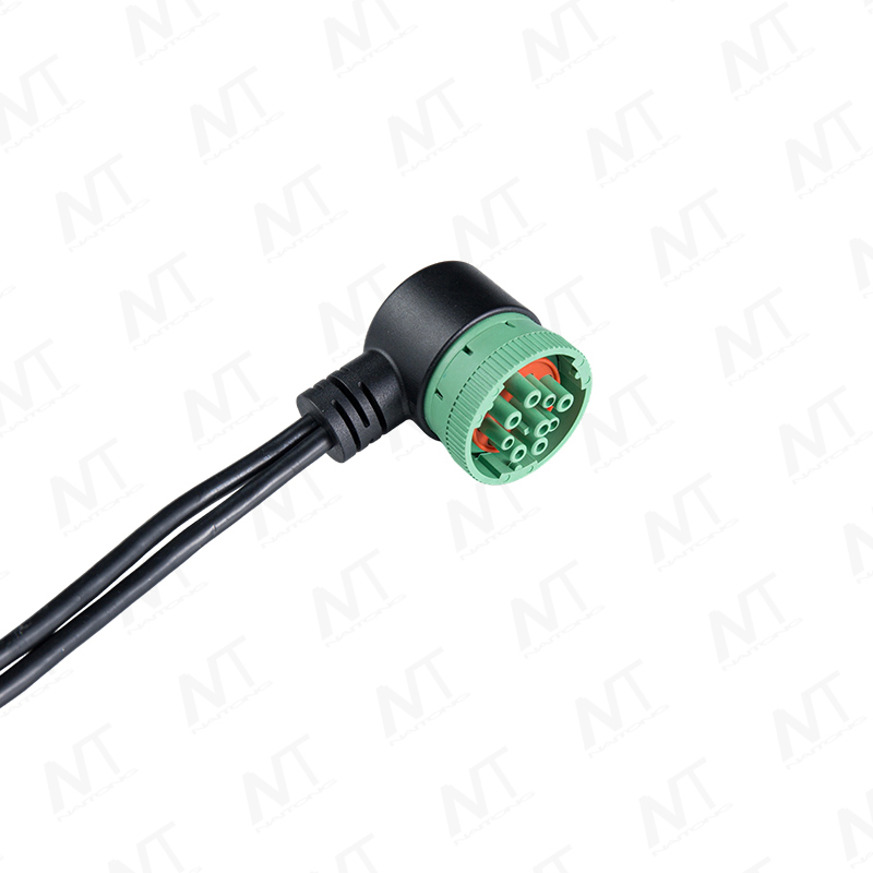 Cable de comunicación en ángulo recto SAE J1939 a TE 967644-1