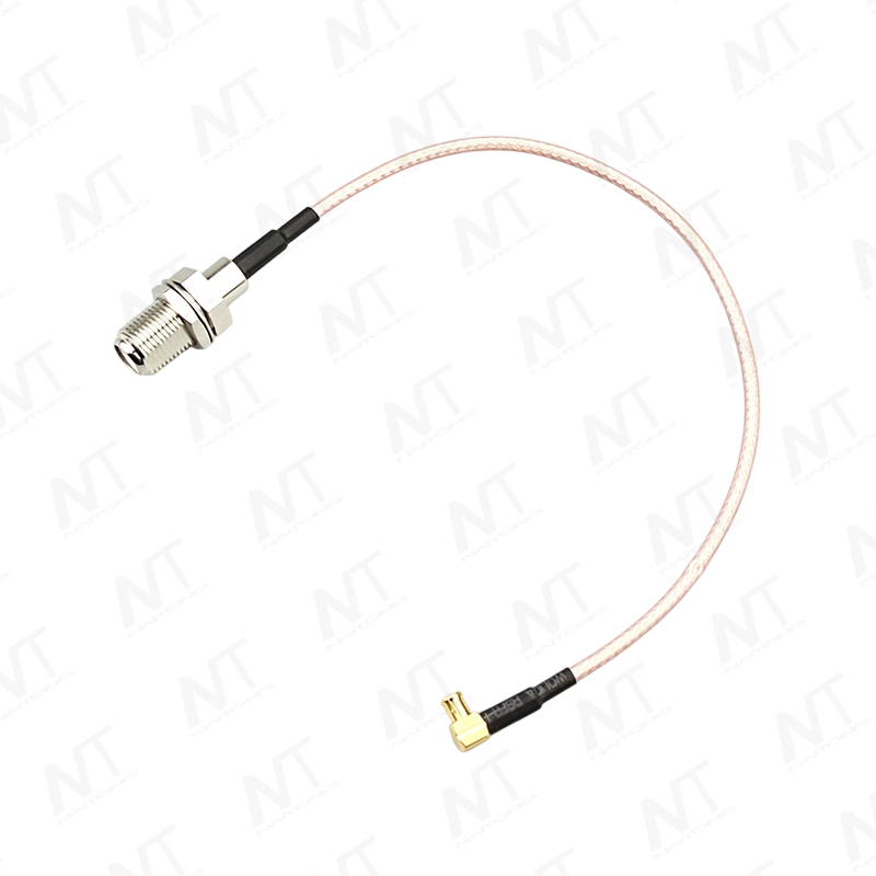 Cable coaxial RF SMA a MCX (coaxial plateado RG178) / Arnés de cable de señal coaxial impermeable industrial BNC a M12