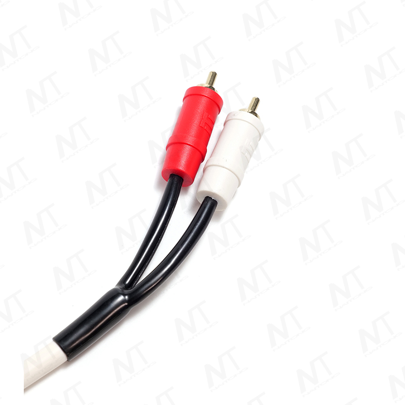 Arnés de cable de audio USB+3,5 mm+RCA integrado en el vehículo/marino/arnés RCA
