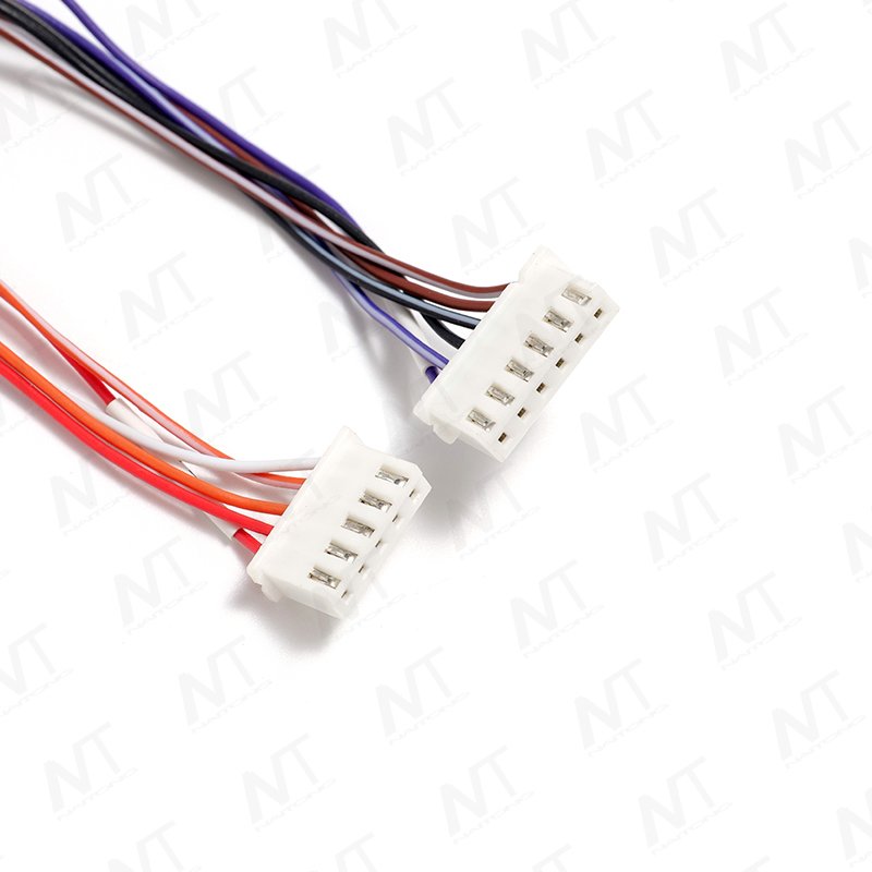 Arnés de alambre divisor de control industrial multirama equipado con ferrita