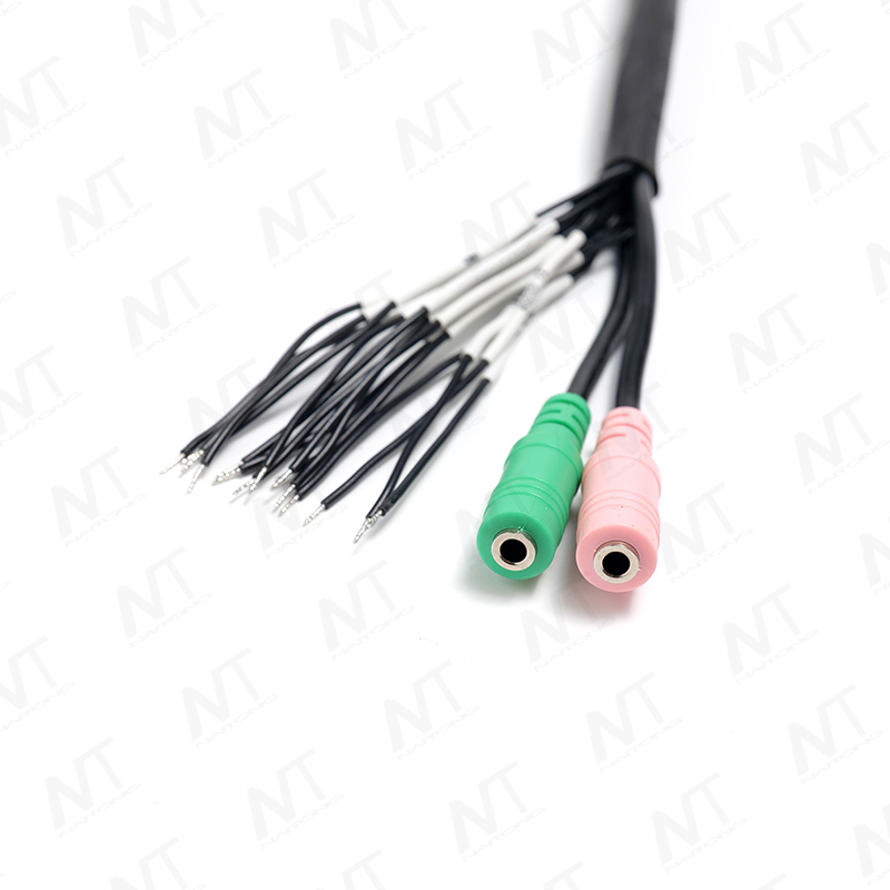 Arnés de cables de modernización de navegación de pantalla grande de 20 pines en el vehículo