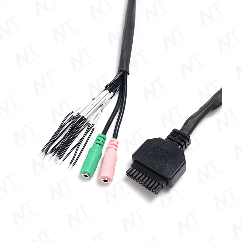 Arnés de cables de modernización de navegación de pantalla grande de 20 pines en el vehículo