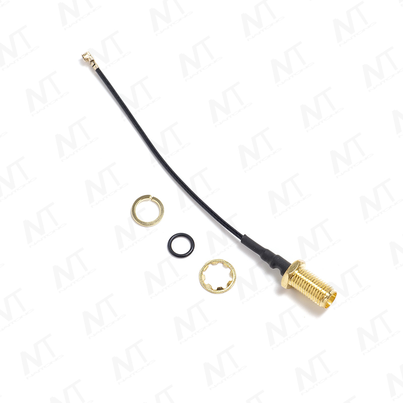 Arnés de alambre coaxial RF SMA hembra a IPEX (U.FL)