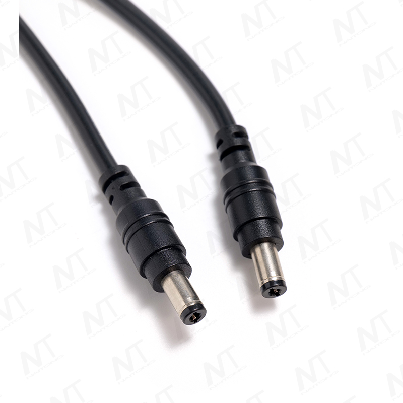 Arnés de cables de CC macho a 1 a 2 5525 macho/hembra