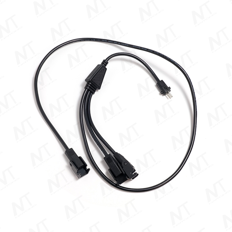 Arnés de cables de distribución de energía CC tipo 01 macho a 1 a 3 tipo 01 hembra