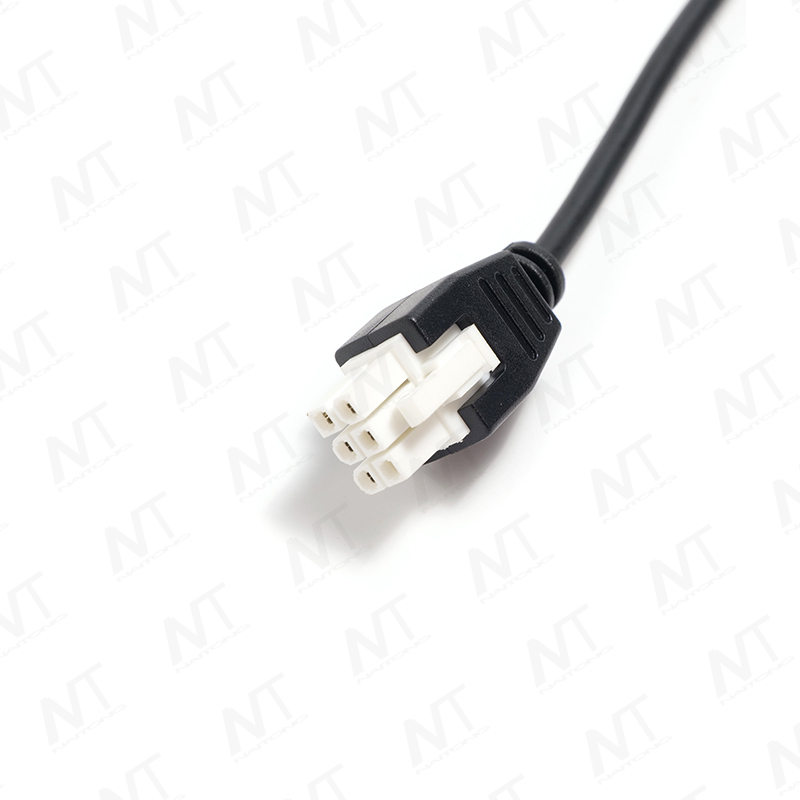 Arnés de cable de distribución de señal para hogar inteligente MOLEX5557 de 6 pines macho a doble RJ11 1 a 2