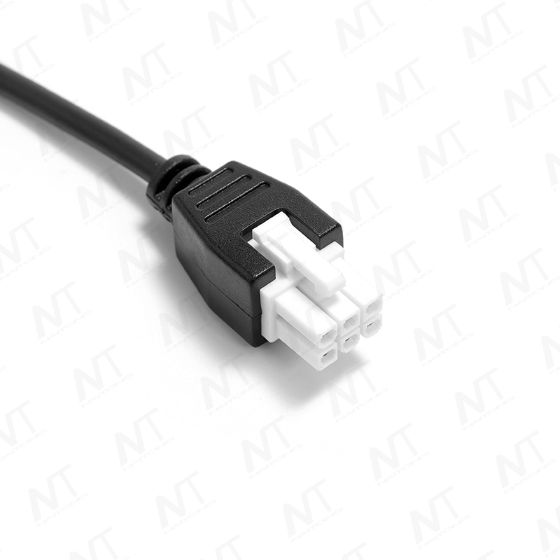 Arnés de cable de distribución de señal para hogar inteligente MOLEX5557 de 6 pines macho a doble RJ11 1 a 2