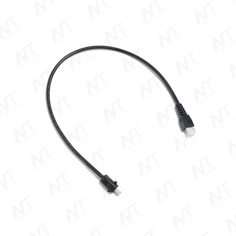 Arnés de cable de alimentación de CC para hogar inteligente MOLEX 5557 de 2 pines macho a tipo 01 macho