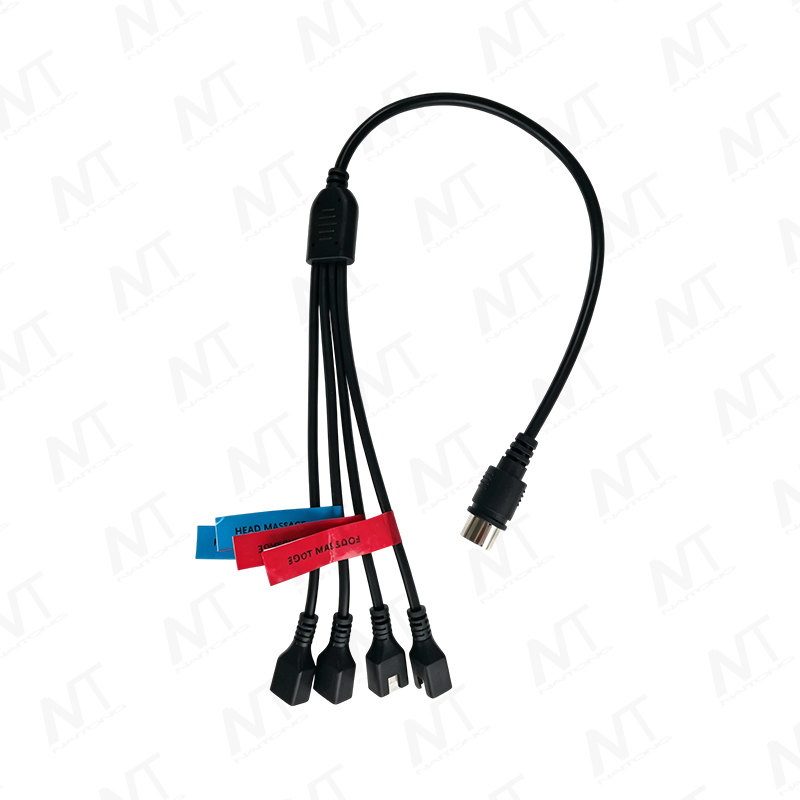 Arnés de alambre multifunción para hogar inteligente tipo Y de 1 a 2/3/4