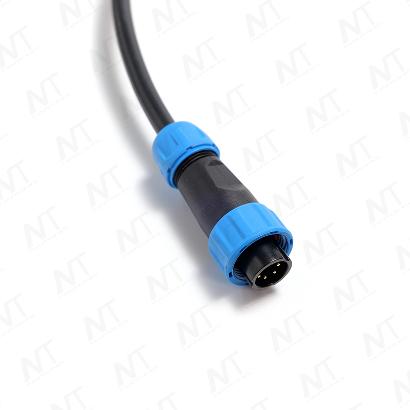Arnés de cable de conector de aviación redondo impermeable IP68