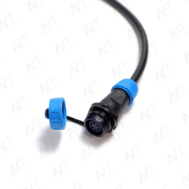 Arnés de cable de conector de aviación redondo impermeable IP68