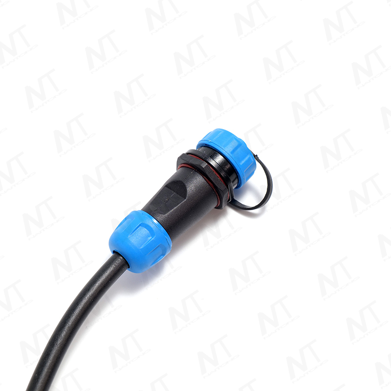 Arnés de cable de conector de aviación redondo impermeable IP68