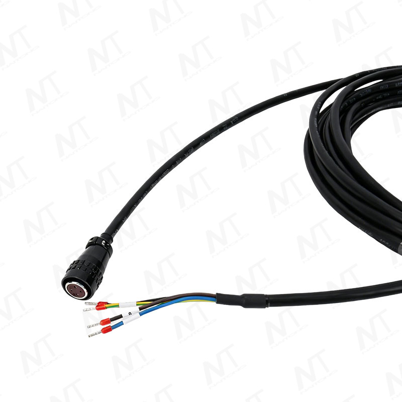 Cable de alimentación del servomotor y arnés de cables de señal del codificador del servomotor