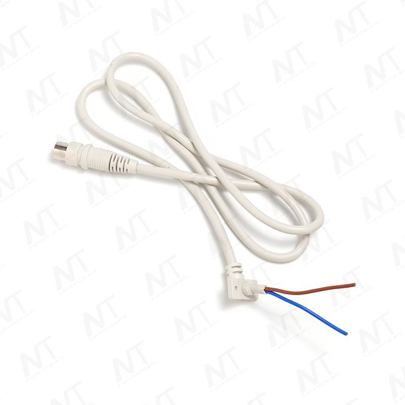 Arnés de cable de alimentación de CC redondo DIN grande para hogar inteligente