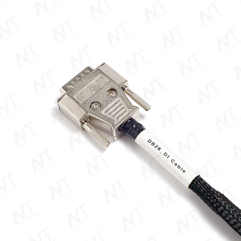 Arnés de cables de señal multinúcleo DB25 para dispositivos médicos (D-Sub25 a cables voladores)