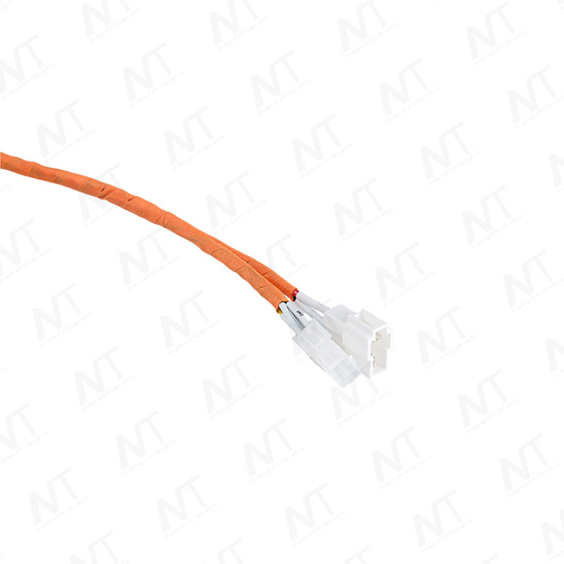 Conjunto de mazo de cables de alto voltaje para motocicleta eléctrica