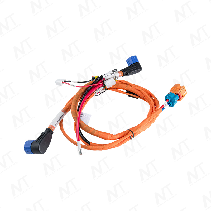 Conjunto de mazo de cables de alto voltaje para motocicleta eléctrica